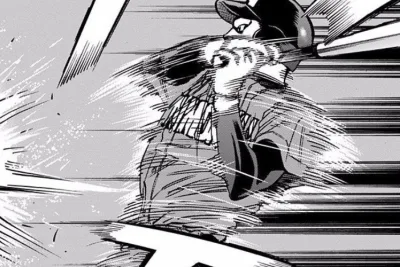 『Bungo』第34話の漫画、息をのむような試合